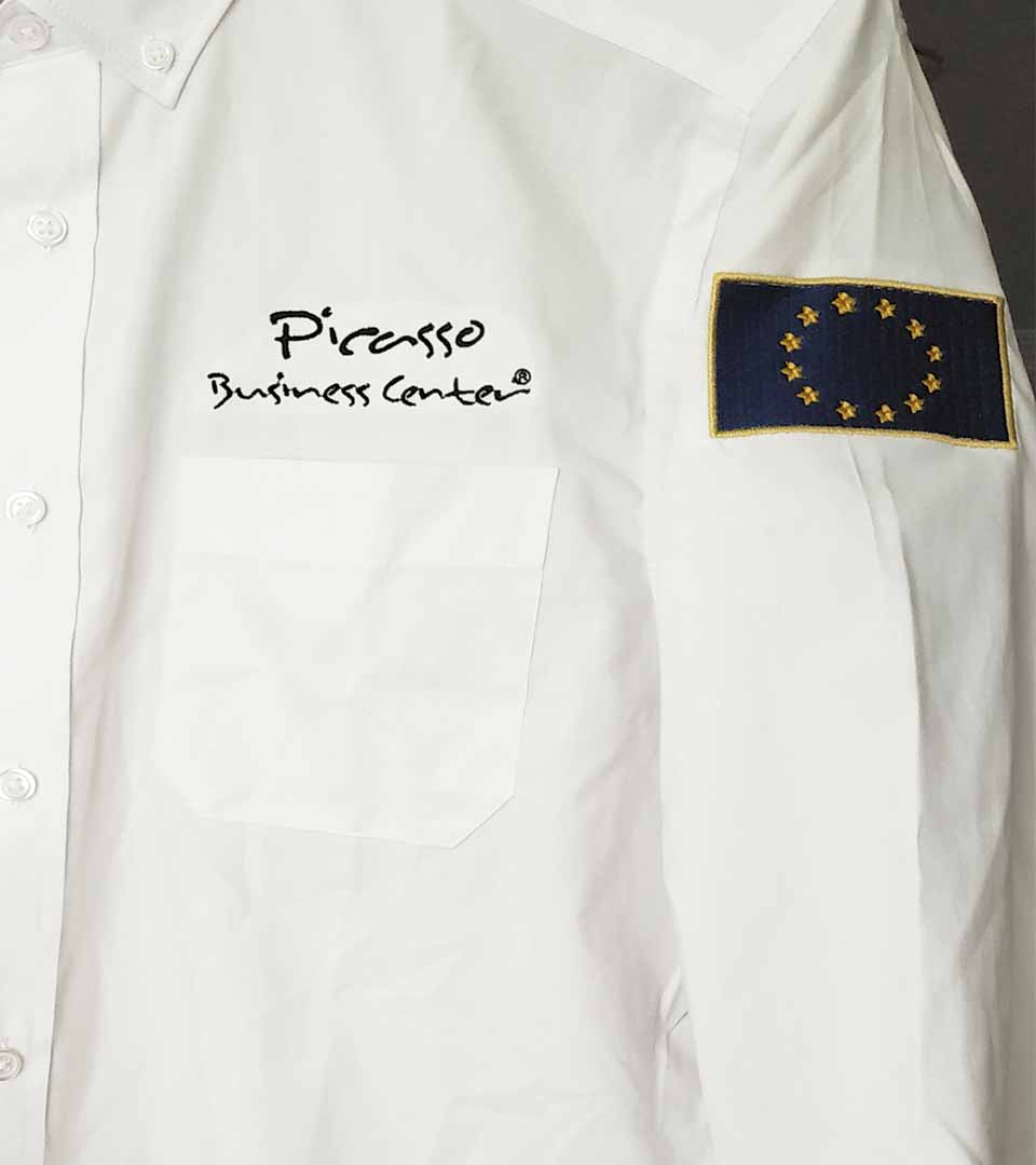 picasso ubucuruzi bwikigo ishati