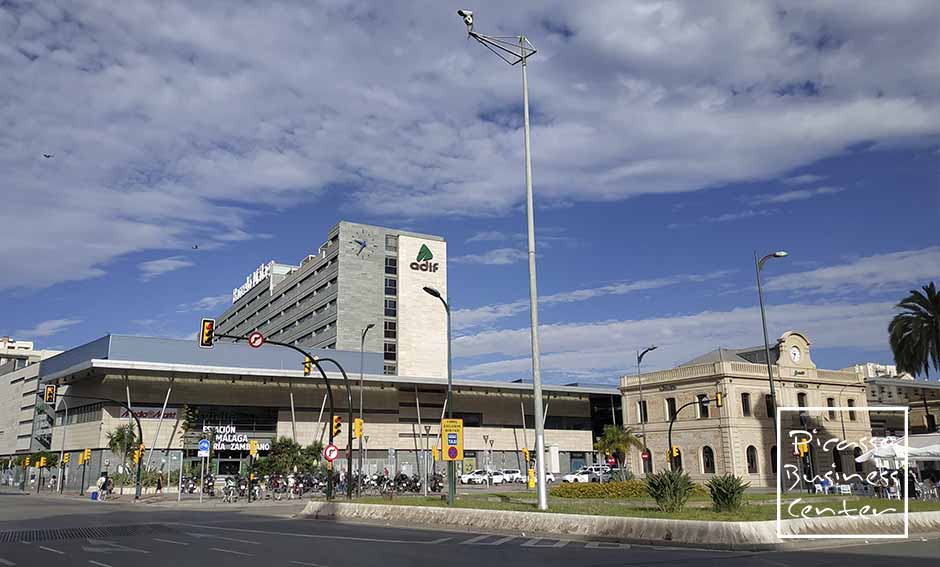 Barcelo Malaga Hoteri, AVE gariyamoshi, Eurostars Malaga Hoteri, Las Americas Hoteri, La Hispanidad Icumbi, Acapulco Icumbi